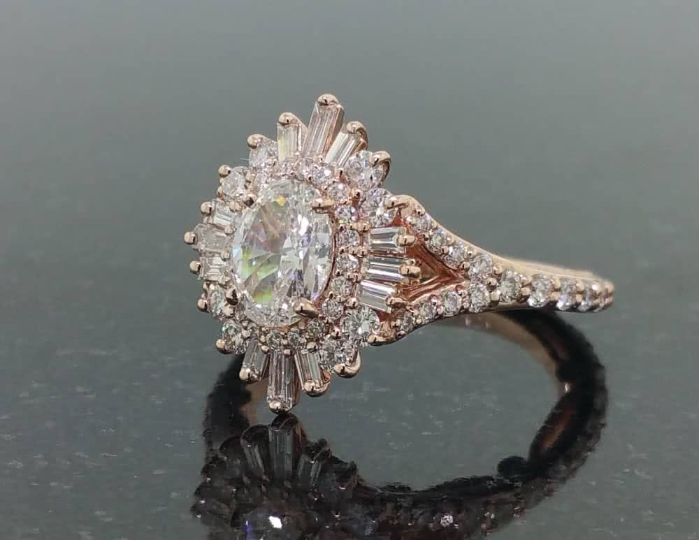 18kt rose gold